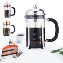 Load image into Gallery viewer, Cafe JEI Classic Dome French Press Coffee and Tea Maker 600ml (Dome Chrome)