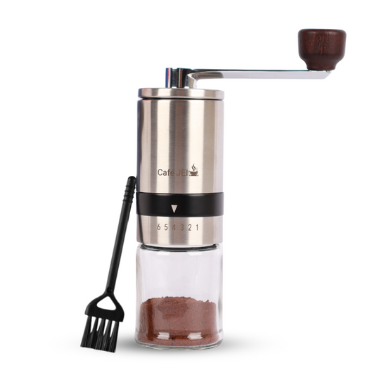 Cafe JEI Manual Burr Coffee Grinder – Precision Grinding for the Perfect Brew