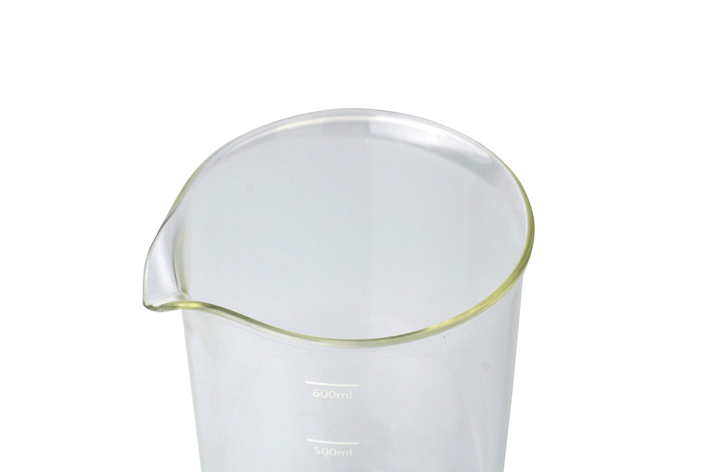 Cafe JEI Replacement Glass Carafe For French Press Soft (Black and Red)